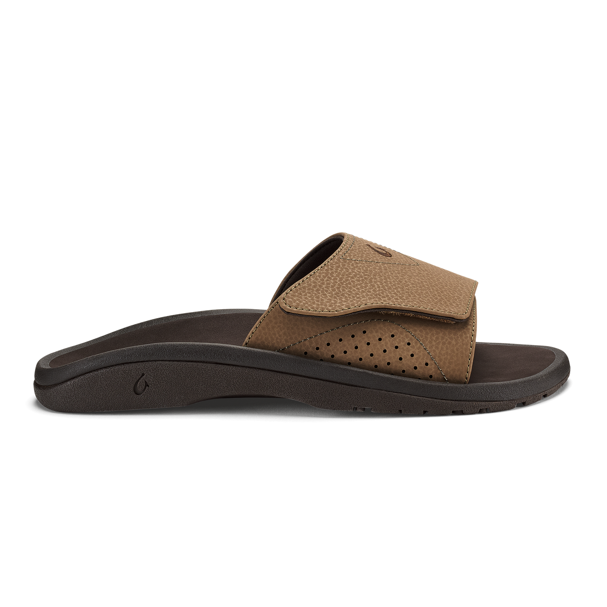Nalu Slide - Tan / Dk Java | Men OluKai on sale