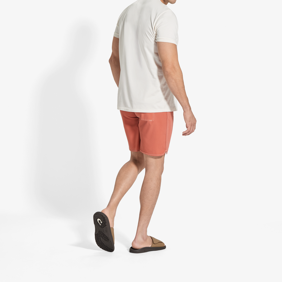 Nalu Slide - Tan / Dk Java | Men OluKai on sale