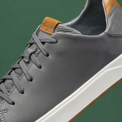 Wai‘alae Men’s Waterproof Leather Golf Shoes - Stone | Men OluKai discount