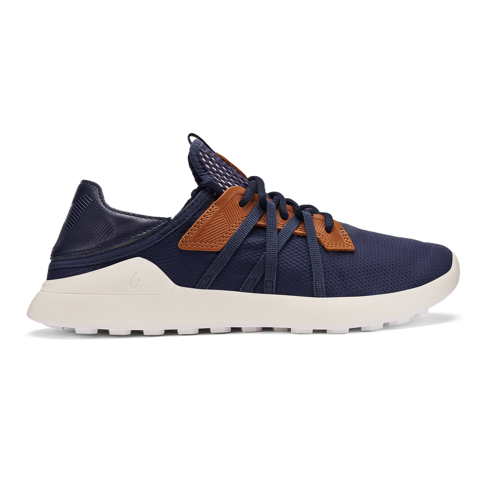 Manele Men’s Breathable Golf Shoes - Trench Blue | Men OluKai outlet