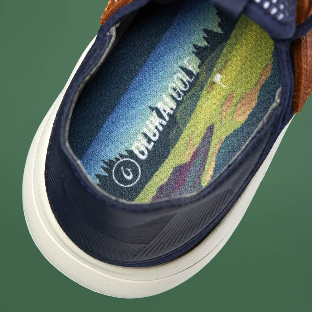 Manele Men’s Breathable Golf Shoes - Trench Blue | Men OluKai outlet