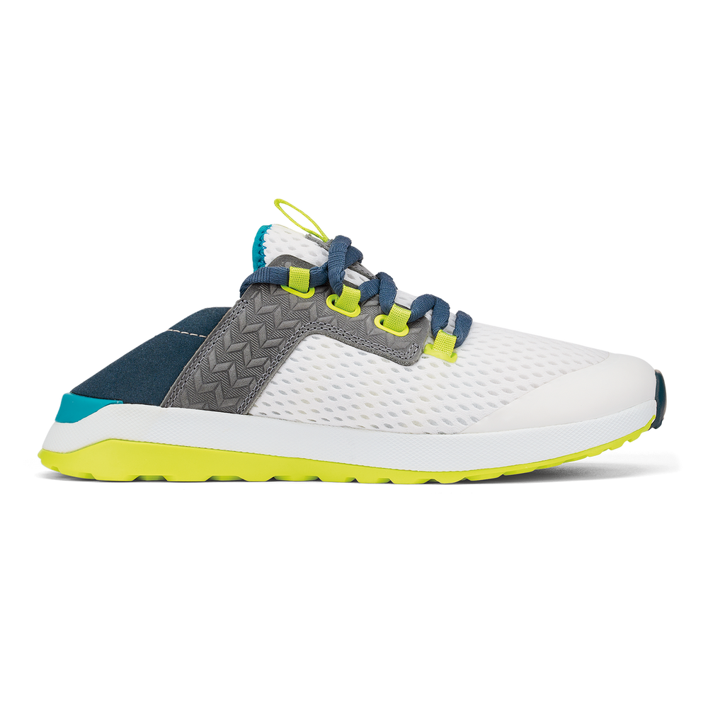 Wailuku Women’s Athletic Shoes - Bright White / Lagoon | Women OluKai discount