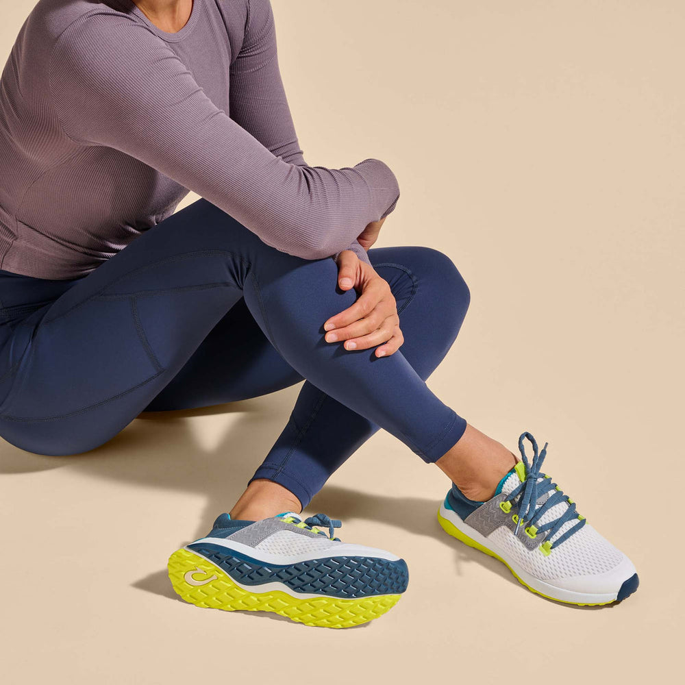 Wailuku Women’s Athletic Shoes - Bright White / Lagoon | Women OluKai discount