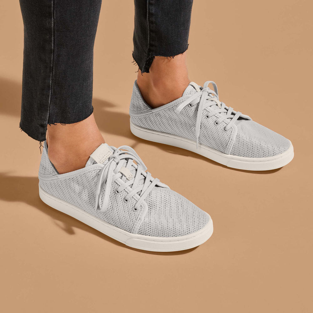 OluKai Pehuea Lī Women's Sneakers - Mist Grey | Women OluKai discount