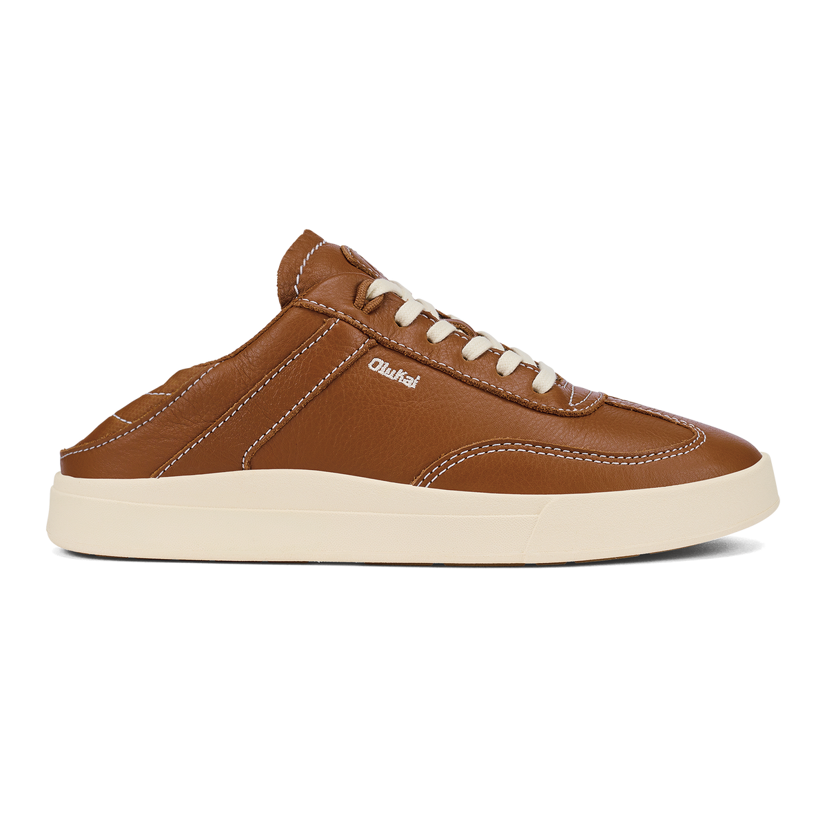 Hā‘upu Women’s Leather Sneakers - Fox | Women OluKai sale