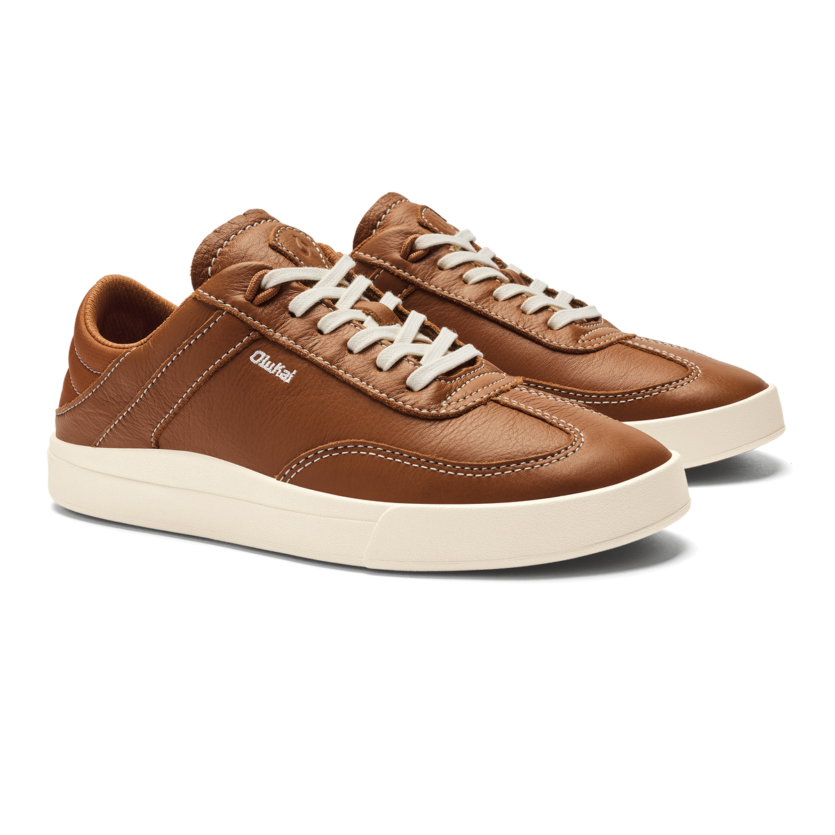 Hā‘upu Women’s Leather Sneakers - Fox | Women OluKai sale