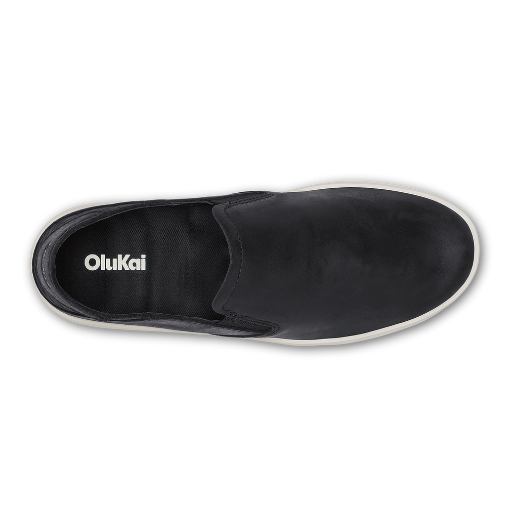 Pehuea Leather - Onyx / Onyx | Women OluKai outlet