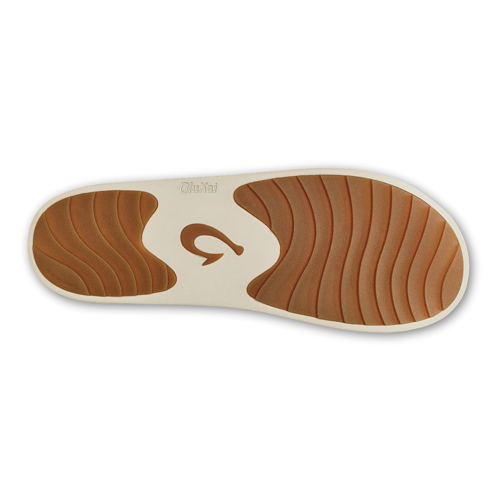 Ku‘i Women‘s Slip-On Slippers - Tan / Bone | Women OluKai for sale