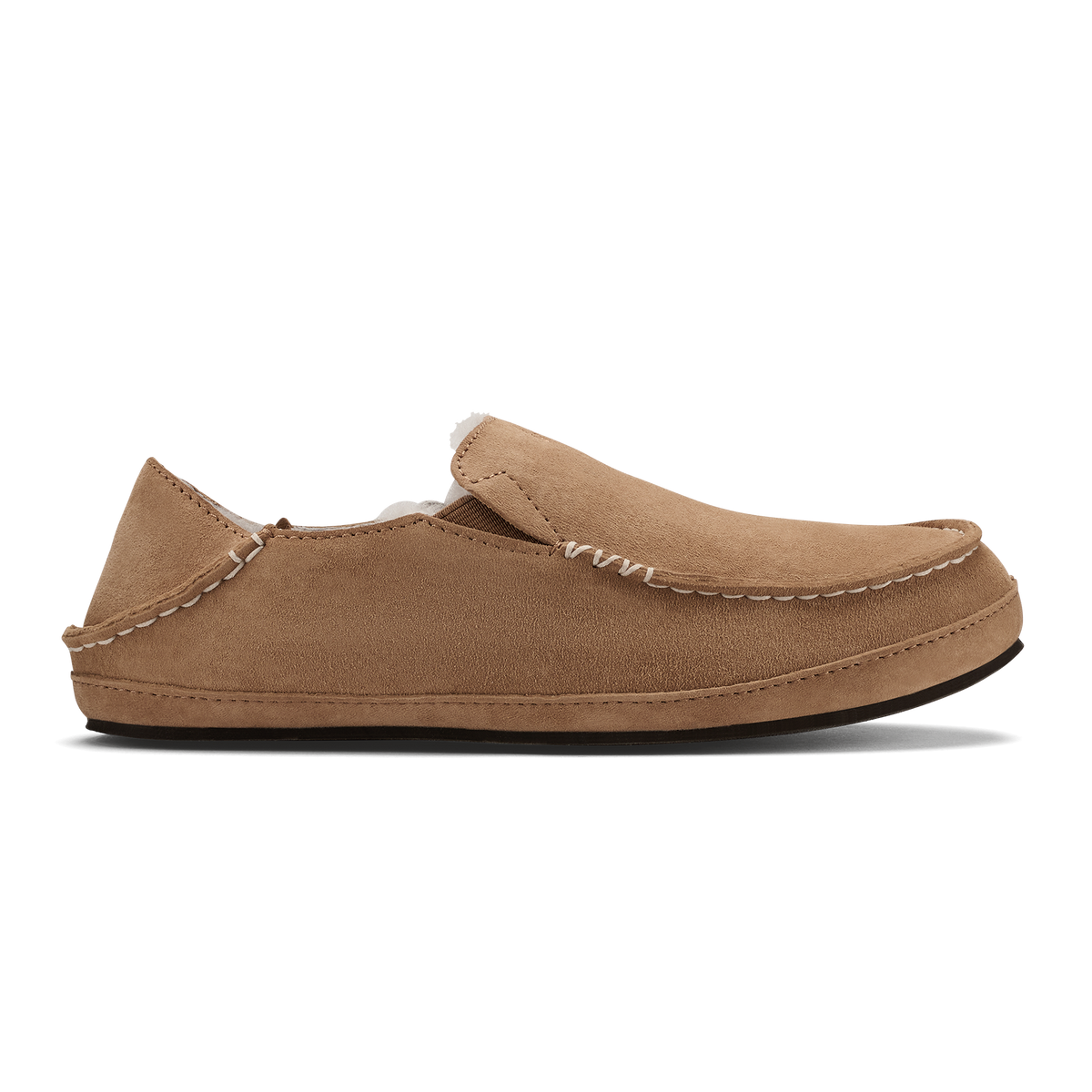 Nohea Women's Leather Slippers - Tan | Women OluKai on sale