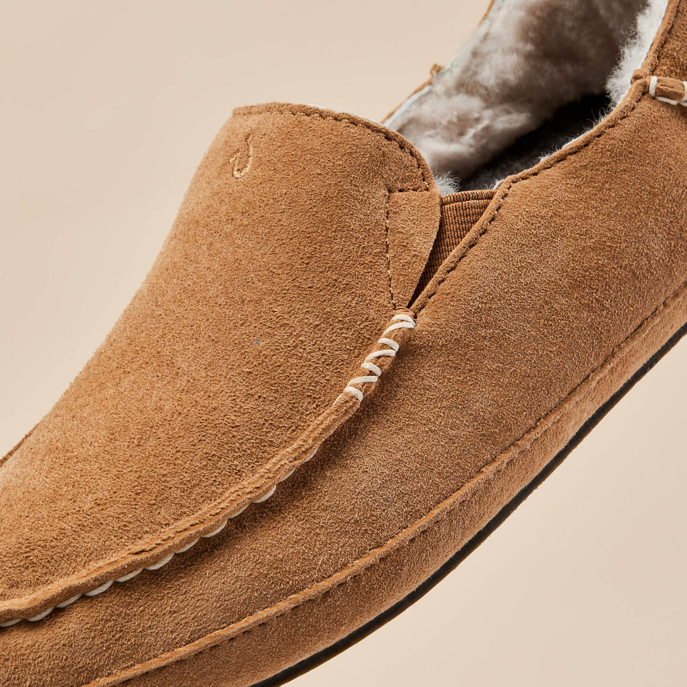 Nohea Women's Leather Slippers - Tan | Women OluKai on sale