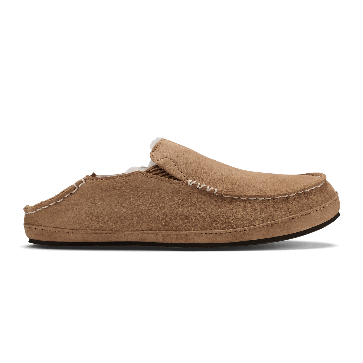 Nohea Women's Leather Slippers - Tan | Women OluKai on sale