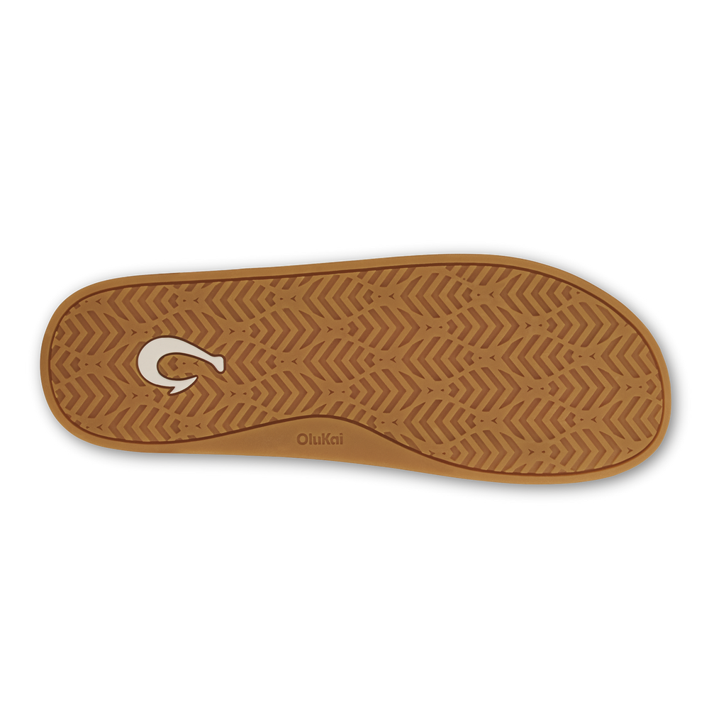 Kōnea Women’s Leather Slipper Mules - Bone | Women OluKai for sale