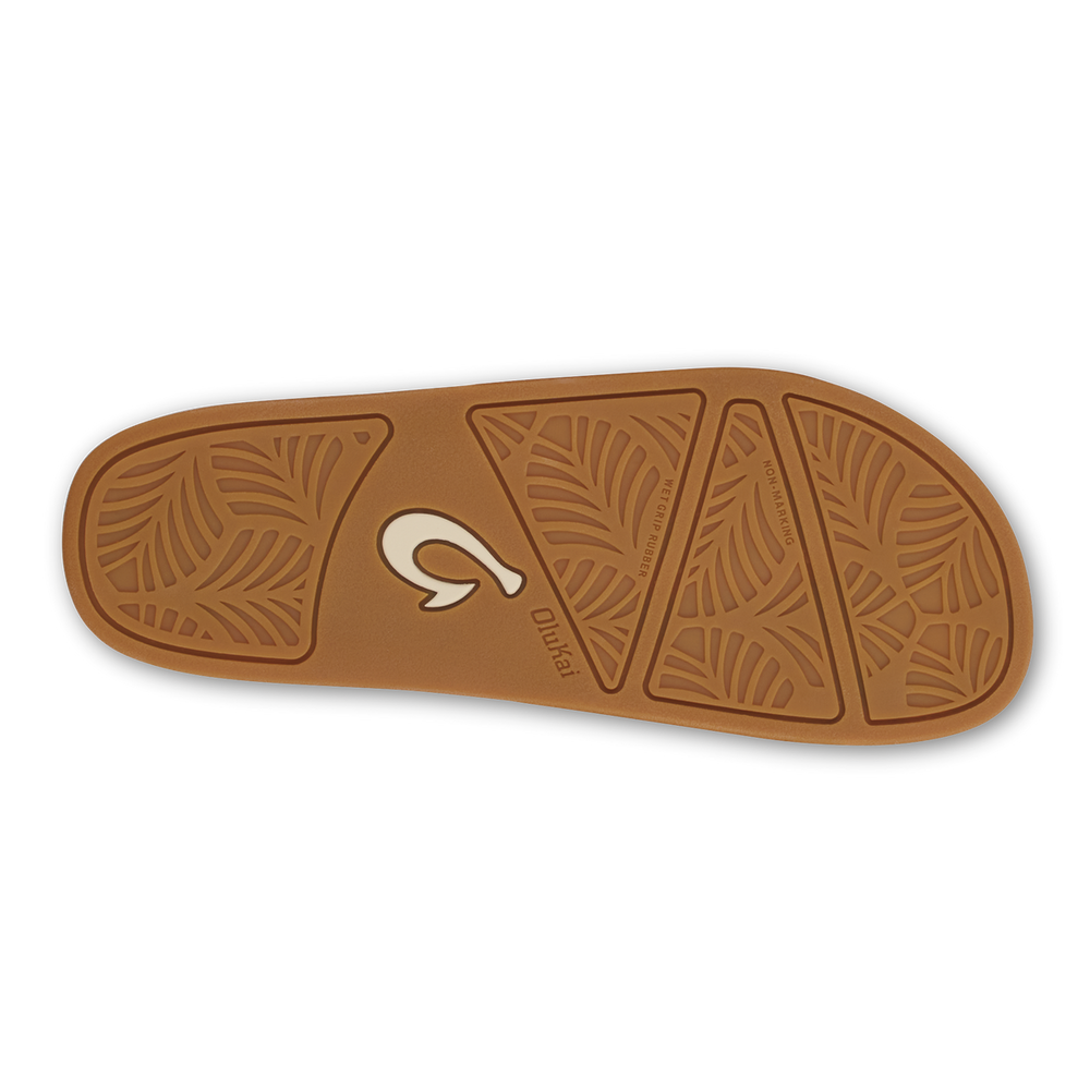 Hō‘ala Slide Women’s Slide Slipper Sandals - Tan / Puka | Women OluKai cheap