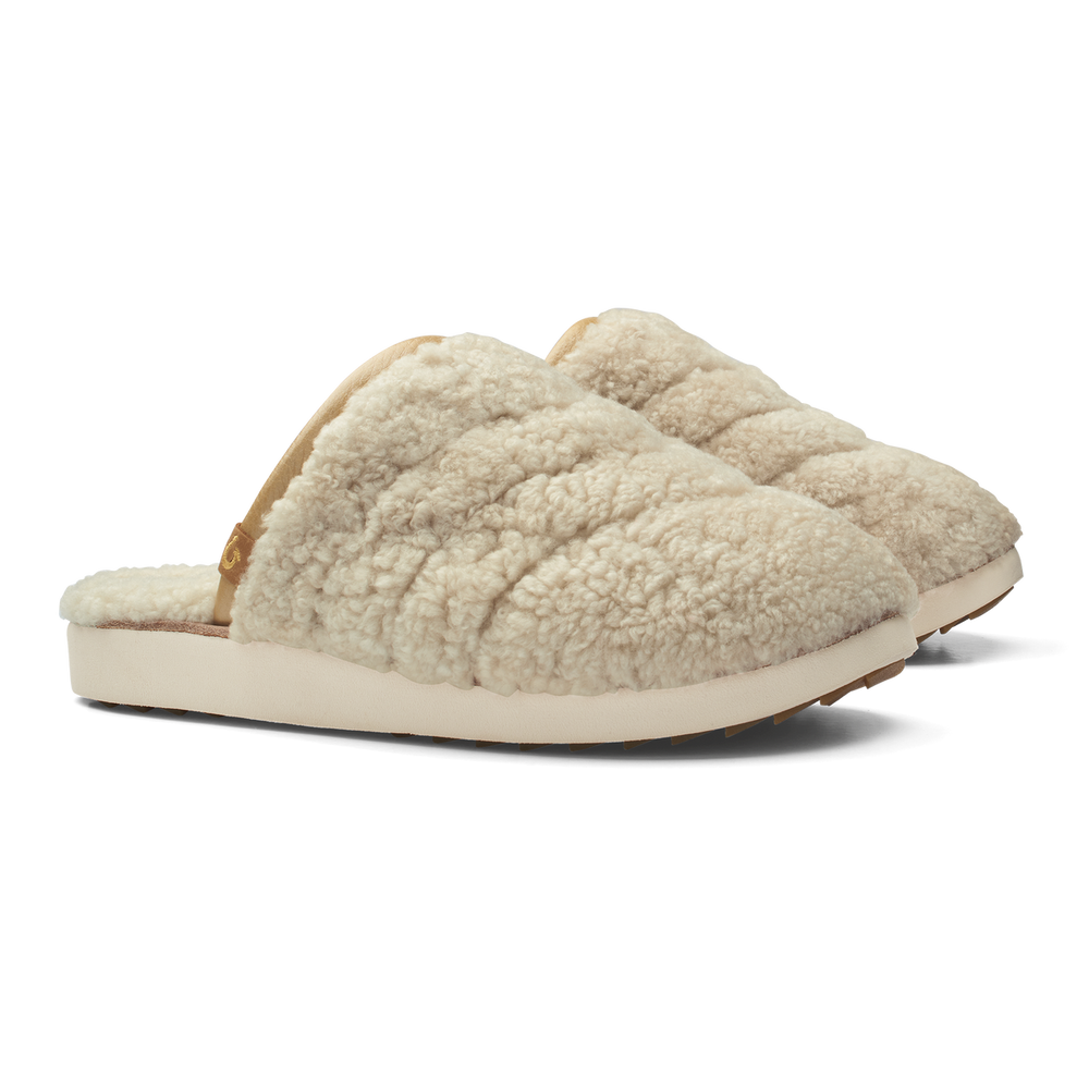 Pūpū Mua Women’s Shearling Mule Slipper - Tapa | Women OluKai near me