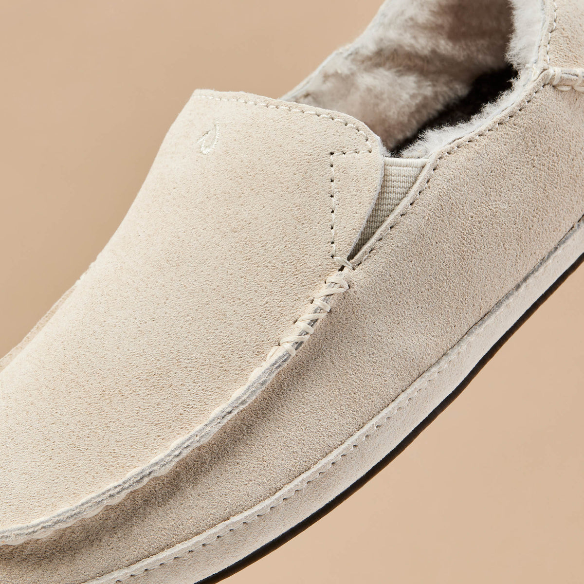 Nohea Women's Leather Slippers - Bone | Women OluKai sale