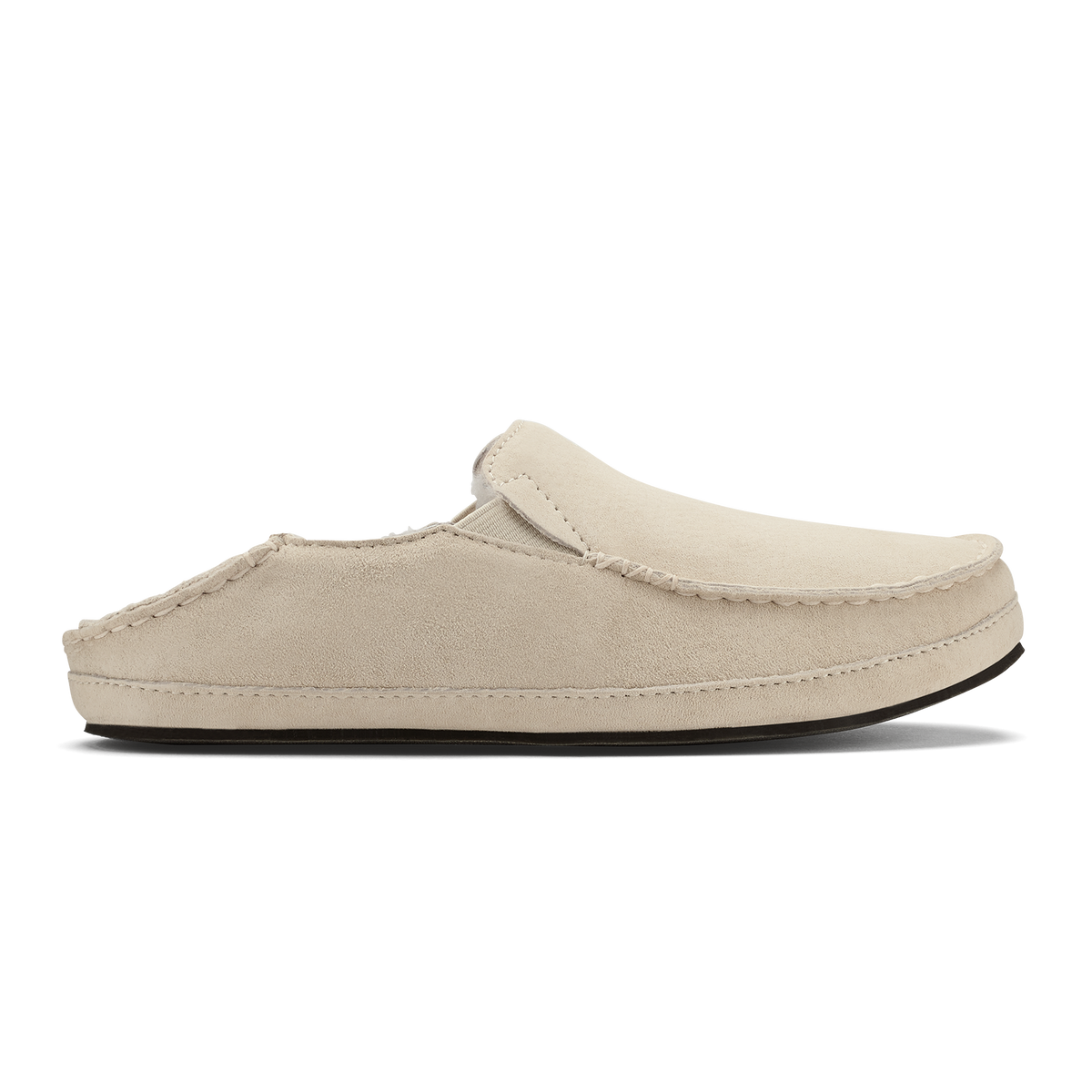 Nohea Women's Leather Slippers - Bone | Women OluKai sale