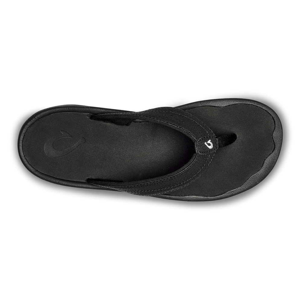 ‘Ohana Women's Best Selling Beach Sandals - Black | Women OluKai on sale