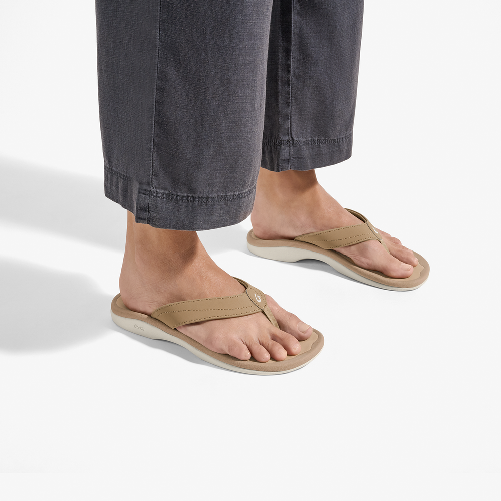 ‘Ohana Women's Beach Sandals - Warm Sand | Women OluKai online