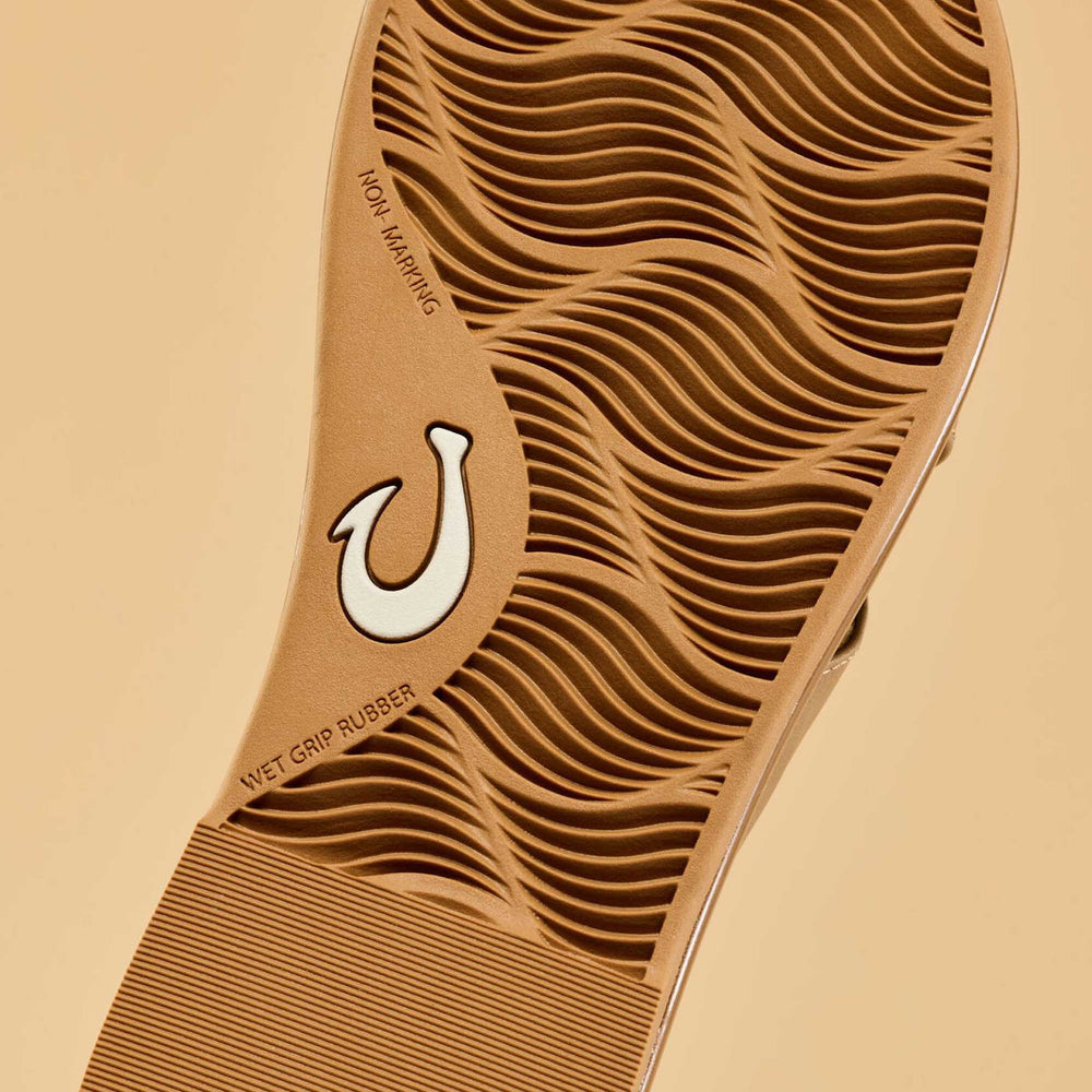 La‘i Slide Women’s Slide Beach Sandals - Tan | Women OluKai online