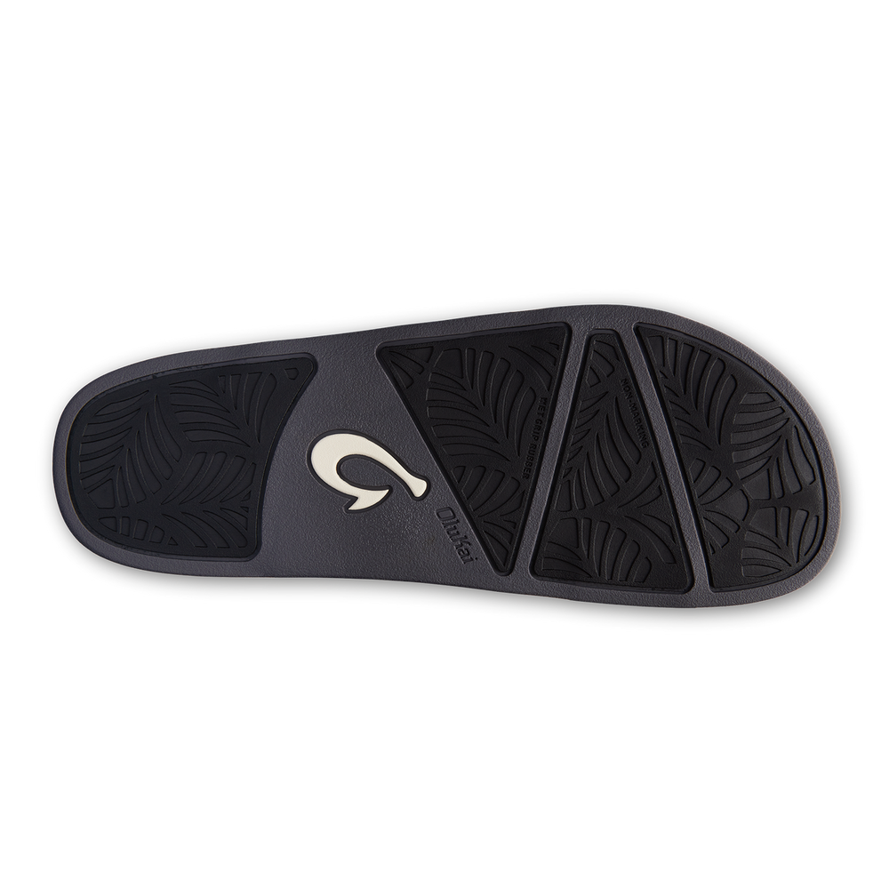 Hila Women’s Beach Slide Sandals - Black | Women OluKai outlet