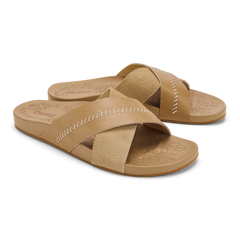 Kipe‘a ‘Olu Women‘s Slide Sandals - Warm Sand | Women OluKai sale