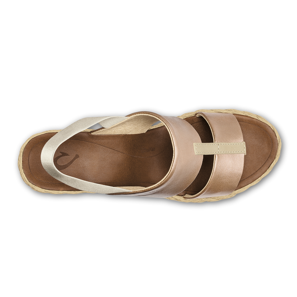 Lile Wedge - Copper / Tan | Women OluKai cheap